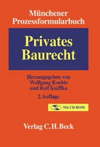 Enlarge image Cover: Münchener Prozessformularbuch - C.H.BECK