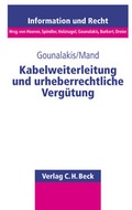 Cover: Kabelweiterleitung und urheberrechtliche Verg&uuml;tung - C.H.BECK