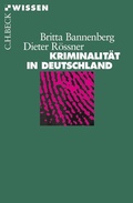 Cover: Kriminalit&auml;t in Deutschland - C.H.BECK