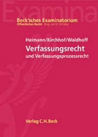 Abbildung von: Verfassungsrecht und Verfassungsprozessrecht - C.H.BECK
