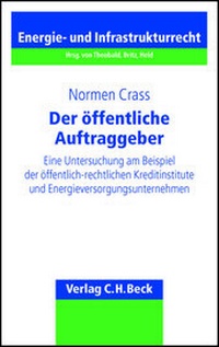 Abbildung von: Der öffentliche Auftraggeber - C.H.BECK