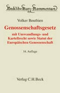 Cover: Genossenschaftsgesetz - C.H.BECK