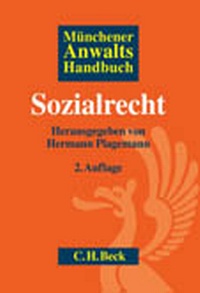 Enlarge image Cover: Münchener Anwaltshandbuch Sozialrecht - C.H.BECK