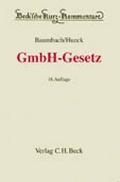Cover: GmbH-Gesetz - C.H.BECK