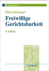 Abbildung von: Freiwillige Gerichtsbarkeit - C.H.BECK