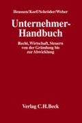 Cover: Unternehmer-Handbuch - C.H.BECK