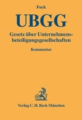 Cover: Gesetz &uuml;ber Unternehmensbeteiligungsgesellschaften. UBGG - C.H.BECK