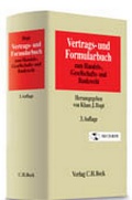 Cover: Vertrags- und Formularbuch zum Handels-, Gesellschafts- und Bankrecht - C.H.BECK