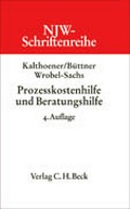 Cover: Prozesskostenhilfe und Beratungshilfe - C.H.BECK