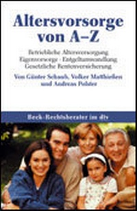Abbildung von: Altersvorsorge von A-Z - C.H.BECK