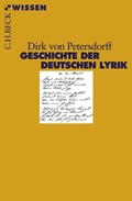 Cover: Geschichte der deutschen Lyrik - C.H.BECK