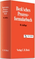 Cover: Beck'sches Prozessformularbuch - C.H.BECK