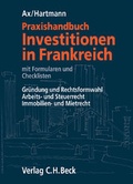 Cover: Praxishandbuch Investitionen in Frankreich - C.H.BECK