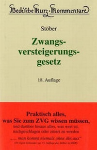Bild vergrößern Bild: Zwangsversteigerungsgesetz - C.H.BECK