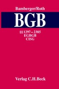 Cover: Kommentar zum B&uuml;rgerlichen Gesetzbuch - C.H.BECK