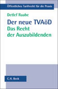 Abbildung von: Der neue TVöD / Der neue TVAöD - C.H.BECK