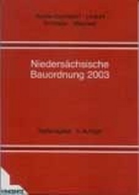 Abbildung von: Niedersächsische Bauordnung - C.H.BECK