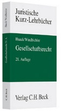 Cover: Gesellschaftsrecht - C.H.BECK