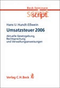 Cover: Umsatzsteuer 2006 - C.H.BECK