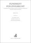 Cover: Fundheft f&uuml;r Zivilrecht. Systematischer Nachweis der deutschen Rechtsprechung... / Fundheft f&uuml;r Zivilrecht  2005 - C.H.BECK