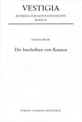 Cover: Die Inschriften von Kaunos - C.H.BECK