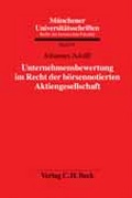 Abbildung von: Unternehmensbewertung im Recht der börsennotierten Aktiengesellschaft - C.H.BECK