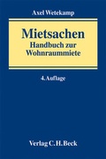 Cover: Mietsachen - C.H.BECK