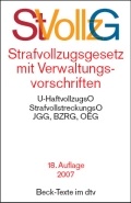Bild: Strafvollzugsgesetz - C.H.BECK