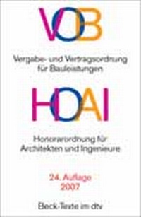 Enlarge image Cover: VOB / HOAI - C.H.BECK