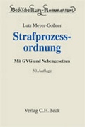 Cover: Strafprozessordnung - C.H.BECK
