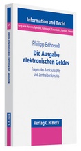 Cover: Die Ausgabe elektronischen Geldes - C.H.BECK