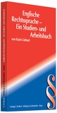 Cover: Englische Rechtssprache - C.H.BECK