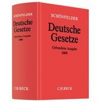Bild vergrößern Bild: Deutsche Gesetze Gebundene Ausgabe 2008 - C.H.BECK