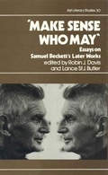 Cover: Make Sense Who May - Rowman & Littlefield Publishers