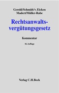 Cover: Rechtsanwaltsverg&uuml;tungsgesetz - C.H.BECK