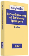 Cover: Die Verwalterabrechnung nach dem Wohnungseigentumsgesetz - C.H.BECK