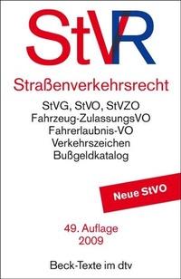 Abbildung von: Straßenverkehrsrecht - C.H.BECK