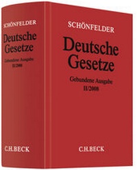 Bild vergrößern Bild: Deutsche Gesetze Gebundene Ausgabe II/2008 - C.H.BECK