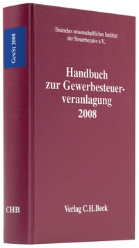 Abbildung von: Handbuch zur Gewerbesteuerveranlagung 2008 - C.H.BECK