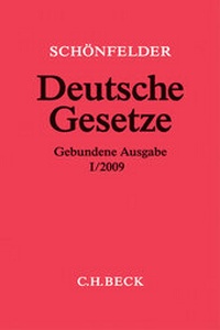 Bild vergrößern Bild: Deutsche Gesetze - C.H.BECK
