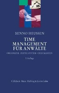 Enlarge image Cover: Time Management für Anwälte - Helbing & Lichtenhahn