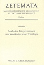 Cover: Aischylos. Interpretationen zum Verständnis seiner Theologie - C.H.BECK