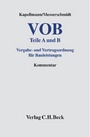 Cover: VOB Teile A und B - C.H.BECK