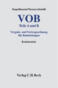 Cover: VOB Teile A und B - C.H.BECK