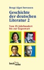 Cover: Geschichte der deutschen Literatur Bd. II: Vom 19. Jahrhundert bis zur Gegenwart - C.H.BECK