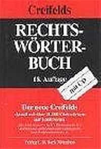 Bild vergrößern Bild: Rechtswörterbuch - C.H.BECK