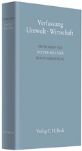 Abbildung von: Verfassung - Umwelt - Wirtschaft - C.H.BECK