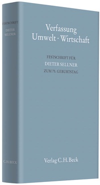Abbildung von: Verfassung - Umwelt - Wirtschaft - C.H.BECK