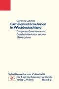 Cover: Familienunternehmen in Westdeutschland - C.H.BECK