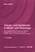 Cover: Arbeits- und Sozialrecht in Mittel- und Osteuropa - C.H.BECK